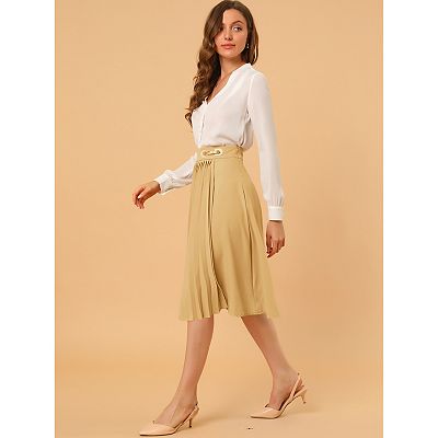 スカート LOW CLASSIC : 24FW / CREASED PLEATED SKIRT (2COLORS) Simplicity Sewing Pattern 8743 Pleated Skirt Sash, Classic