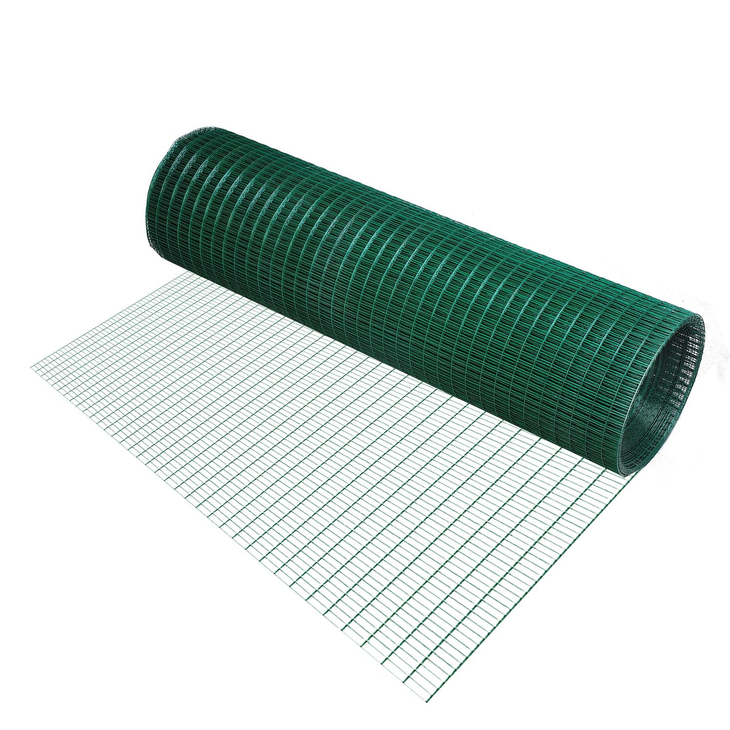 Pawhut 39 In X 82 Ft Chicken Wire Fence, Welded Wire Metal Roll