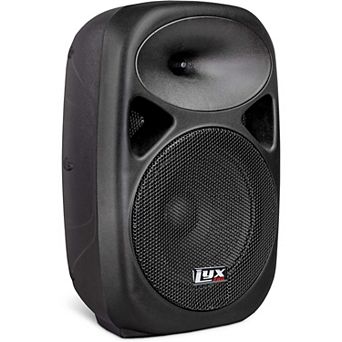 LyxPro 8" Battery Powered PA Speaker System, Portable Active Bluetooth Speaker w/Equalizer