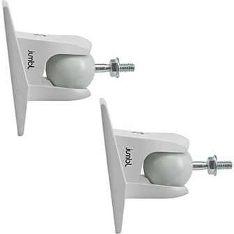 Jumbl Speaker Wall Mount Brackets, Pair of 2 Stainless Steel Brackets Mounts