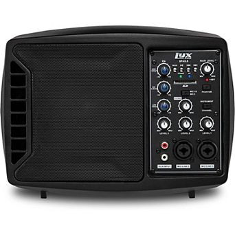 LyxPro 5.5" Small Active PA Speaker, Class-D Amplifier 3, Channel Mixer 3, Phatom Power