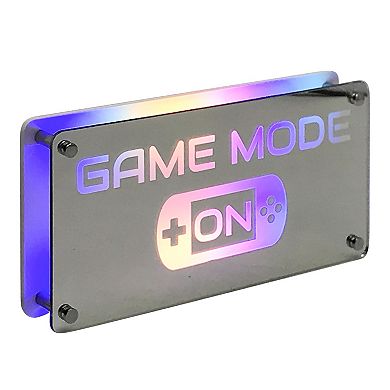 Game Mode On Colorful LED Table Decor