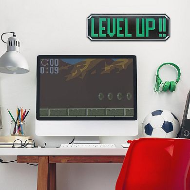 Gamer Sign "Level Up" Wall Decor