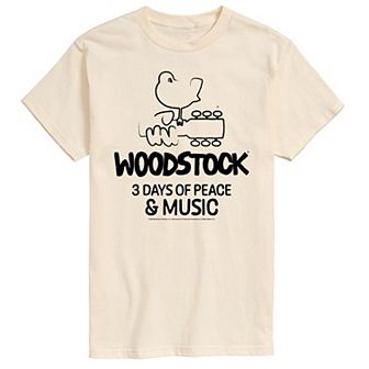 Men's Woodstock 3 Days Of Peace And Music Graphic Tee