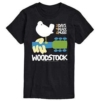 Men's Woodstock Poster Graphic Tee