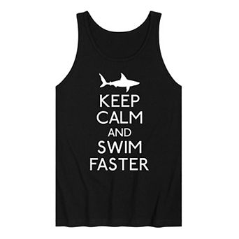 Men's Shark Swim Faster Tank Top