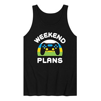 Men's Weekend Plans Tank Top