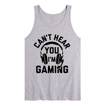 Men's Can't Hear You Gaming Tank Top