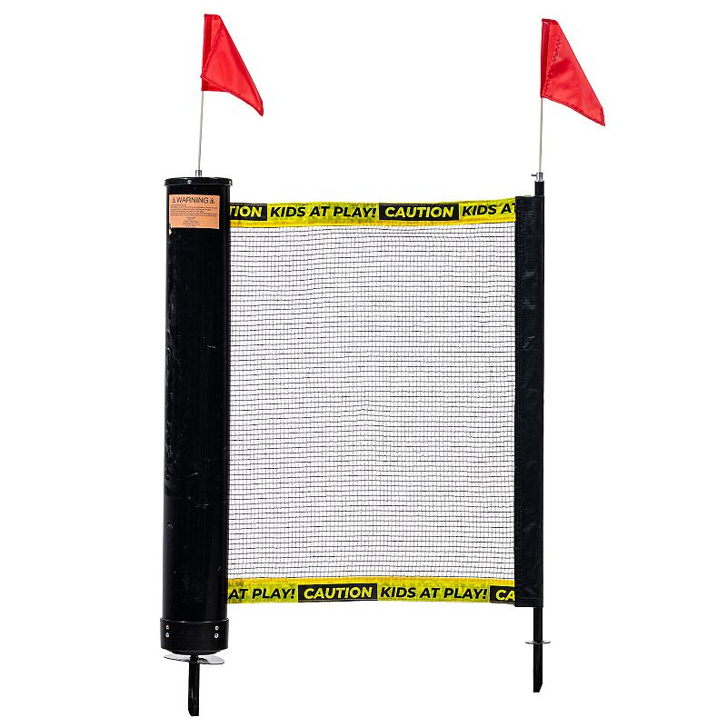 Franklin Sports Retractable Driveway Barrier - Visual Safety Barrier