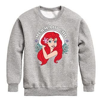 Disney's The Little Mermaid Boys 8-20 Chic Crew Fleece Sweatshirt