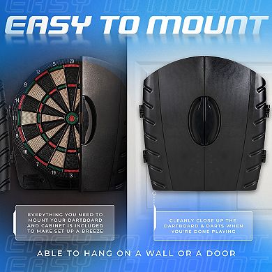 Franklin Sports Electronic Dart Board Set