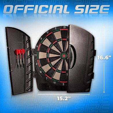 Franklin Sports Electronic Dart Board Set