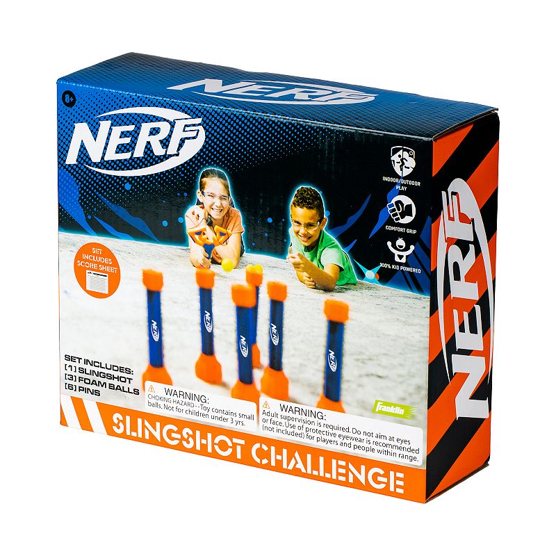 UPC 025725569588 product image for Franklin Sports NERF Slingshot Challenge, Multicolor | upcitemdb.com