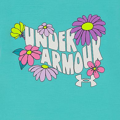 Girls 4-6 Under Armour Logo Graphic Tee & Printed Shorts Set