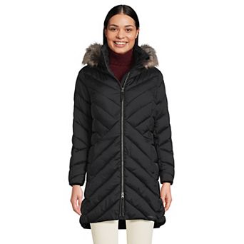 Women's Lands' End Insulated Plush Lined Winter Coat