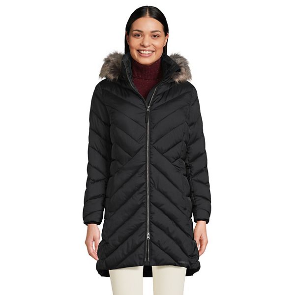Women's Lands' End Insulated Plush Lined Winter Coat