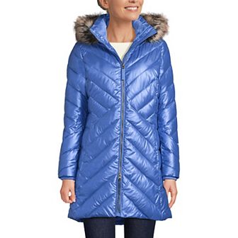 Women's Lands' End Insulated Plush Lined Winter Coat