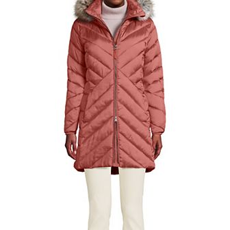 Women's Lands' End Insulated Plush Lined Winter Coat