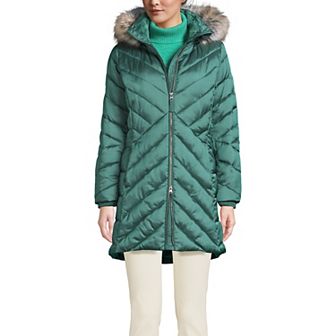Women's Lands' End Insulated Plush Lined Winter Coat