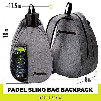 Franklin Sports Tennis Padel Bag