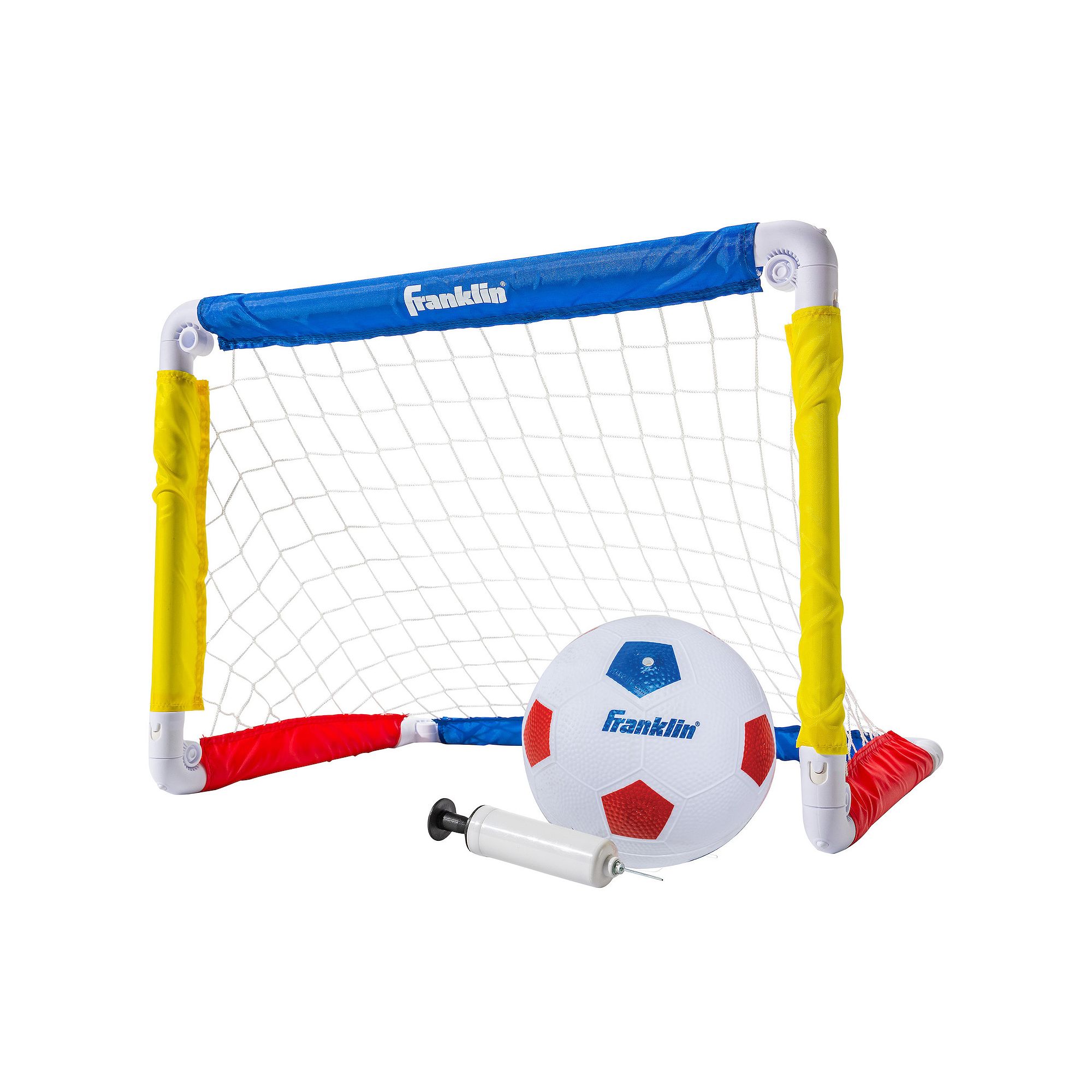 Franklin Sports Kids Mini Soccer Goal Set, Multi
