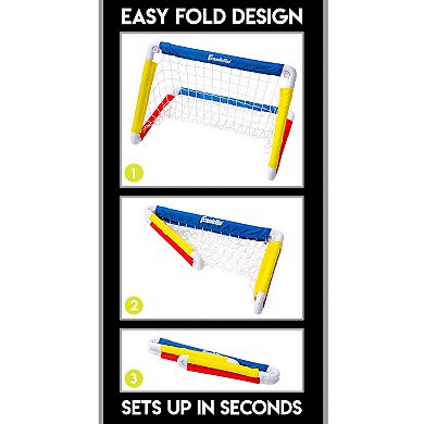 Franklin Sports Kids Mini Soccer Goal Set