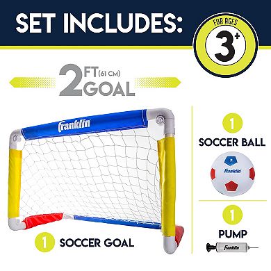 Franklin Sports Kids Mini Soccer Goal Set