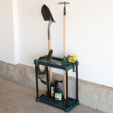 Stalwart Garage & Garden Tool Organizer Utility Rack 