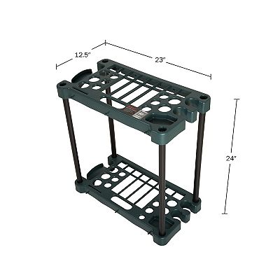 Stalwart Garage & Garden Tool Organizer Utility Rack