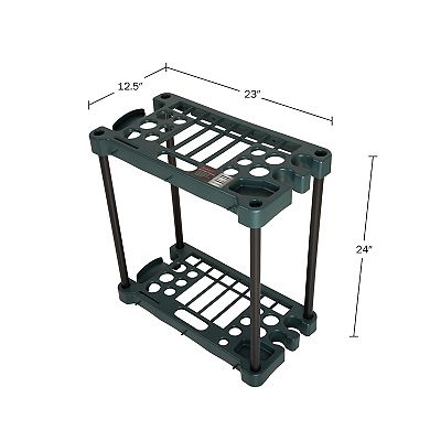 Stalwart Garage & Garden Tool Organizer Utility Rack 