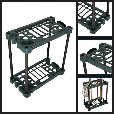 Stalwart Garage & Garden Tool Organizer Utility Rack