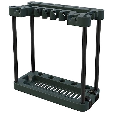 Stalwart Garden Tool Organizer Rolling Utility Cart