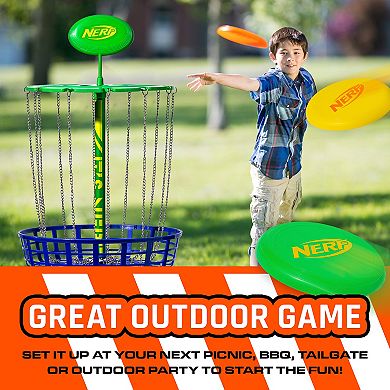 Franklin Sports NERF Disc Golf Starter Set