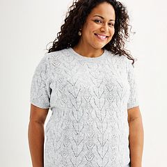 Kohls plus size sales womens sweaters