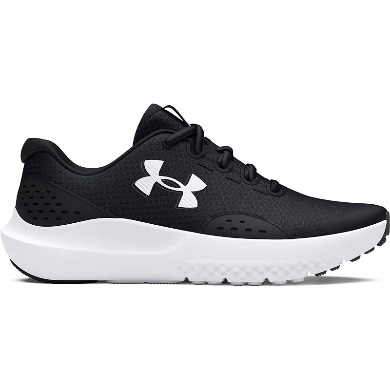 Under Armour Surge 4 Big Kids' Running Shoes, Boy's, Size: 6, Grey White