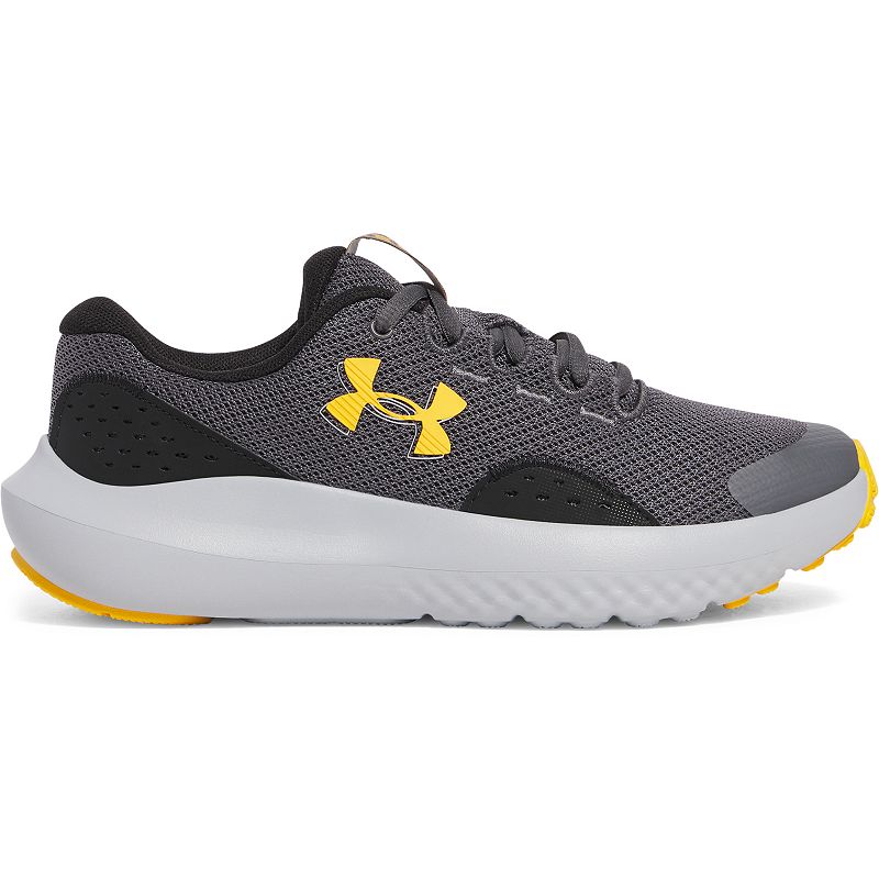 Under Armour Surge 4 Big Kids' Running Shoes, Boy's, Campus Gold
