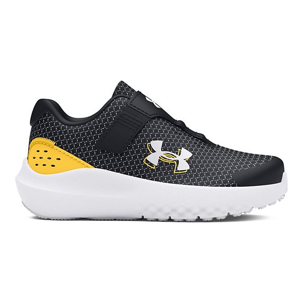 Under Armour Surge 4 AC Toddler Running Shoes Color: Taxi White Size: 5 T