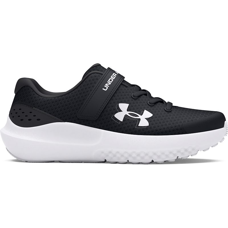 Under Armour Surge 4 AC Little Kids' Running Shoes, Boy's, Size: 13, Grey White