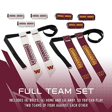 Franklin Sports NFL Washington Commanders Flag Football Set