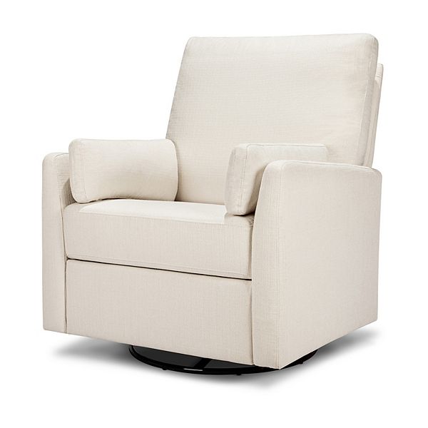 Carter's by DaVinci Ethan Swivel Recliner - Performance Cream Linen