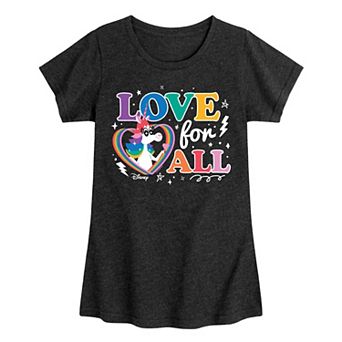 Disney / Pixar's Inside Out Girls 7-16 Love For All Graphic Tee