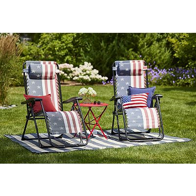 Sonoma Goods For Life® American Flag Zero Anti-Gravity Patio