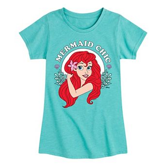 Disney's The Little Mermaid Girls Chic Tee