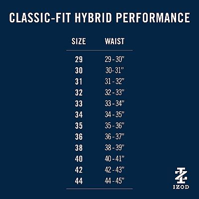 Men's IZOD Soft Touch Performance Dress Chino Shorts