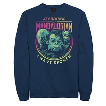 Big & Tall The Mandalorian I Have Spoken Badge Fleece Sweatshirt