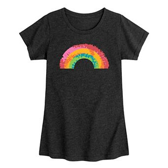 Girls 7-16 Tie Dye Rainbow Graphic Tee