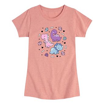 Girls 7-16 Dinos Graphic Tee