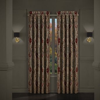 Five Queens Court Georgia Set of 2 Window Curtain Panels