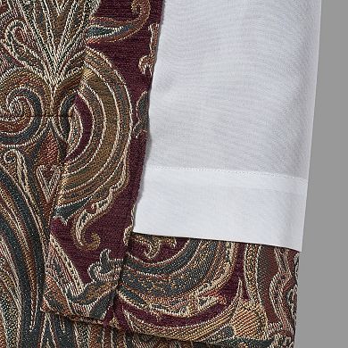 Five Queens Court Georgia Set of 2 Window Curtain Panels
