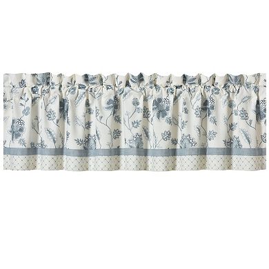 Five Queens Court Blue Ivy Straight Window Valance